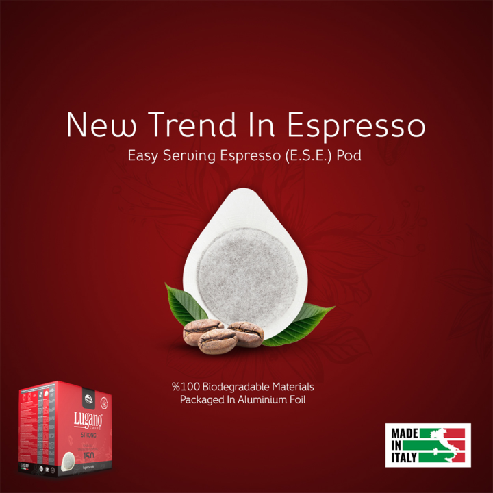 Cialde E.S.E. Espresso Strong 150 pezzi