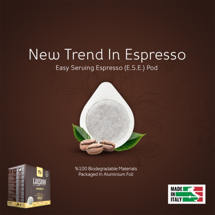 Cialde E.S.E. Espresso Arabica 150 pezzi