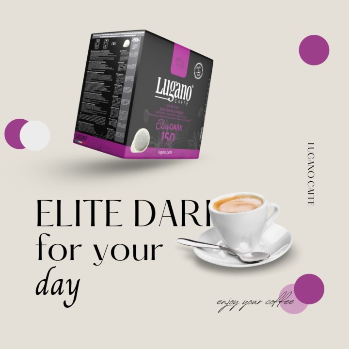 Cialde E.S.E. Espresso Elite Dark 150 pezzi