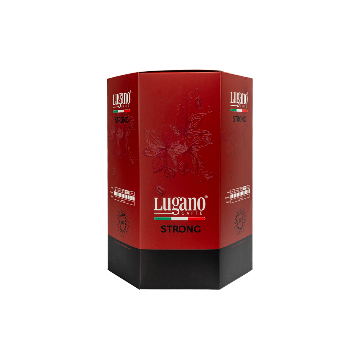 Capsule di caffè espresso forte