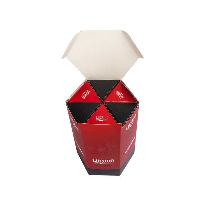 Capsule di caffè espresso forte